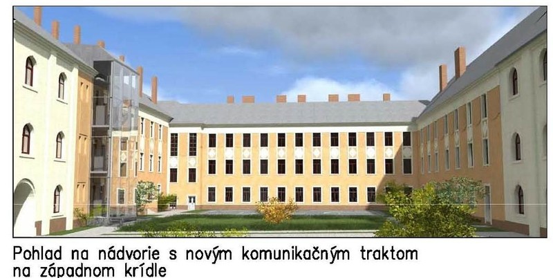 Prebieha rekonštrukcia budovy pôvodného Arcibiskupského gymnázia