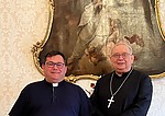 Arcibiskup Ján Orosch prijal riaditeľa Pápežských misijných diel