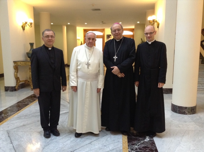 Trnavský arcibiskup sa stretol so Svätým Otcom Františkom
