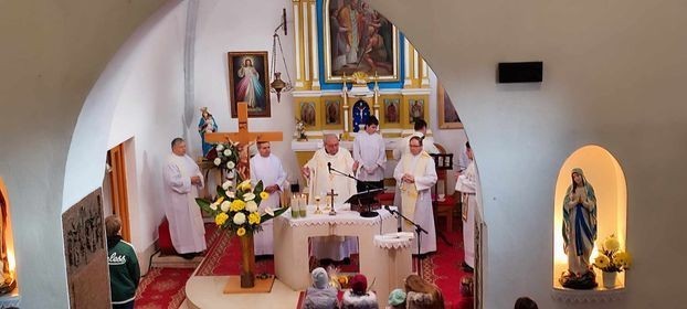 Trnavský arcibiskup zavítal do Brezovičky na východe Slovenska