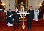 V Cíferi slávnostne ukončili rekonštrukciu veže farského kostola