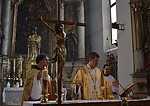 Jasovský opát na slávnosti patrocínia kostola františkánov