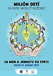 Pápež: Modlime sa spolu s deťmi ruženec za pokoj vo svete