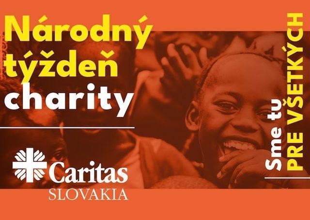 Koncert, diskusie a mimoriadne príbehy. Charita pozýva na týždeň charity