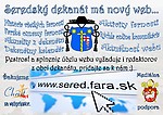 Seredský dekanát sa teší z nového webu
