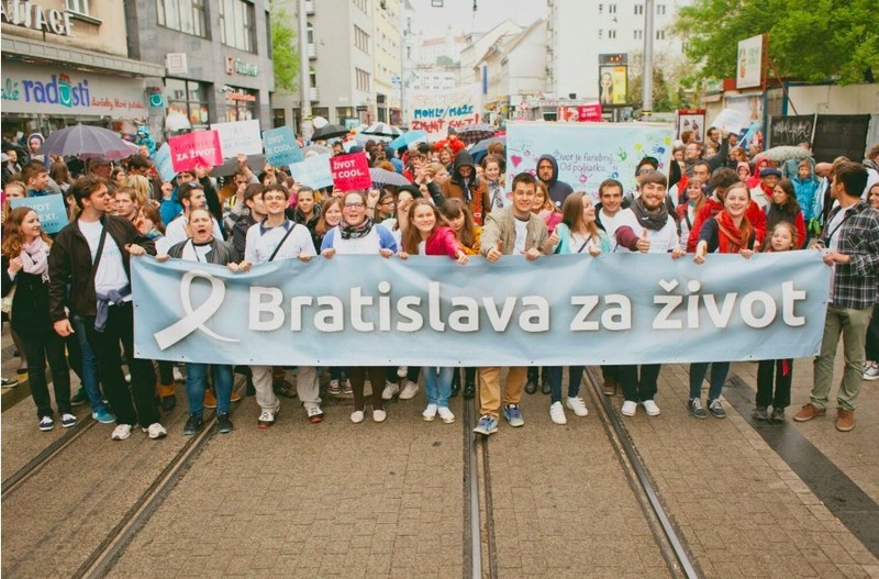 O týždeň sa bude v Bratislave opäť pochodovať za život
