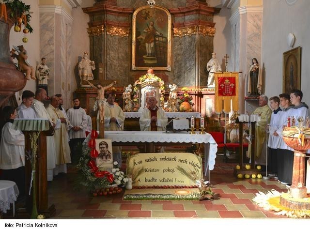 V Borovciach ďakovali Bohu za dar života a služby kňaza Poláka