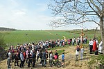 V Gáborských ruženných horách pri Hlohovci požehnali obnovený kríž