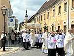 Počasie v Trnave prialo eucharistickej procesii ulicami mesta
