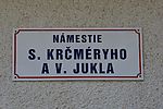 V Šintave pomenovali námestie podľa Krčméryho a Jukla