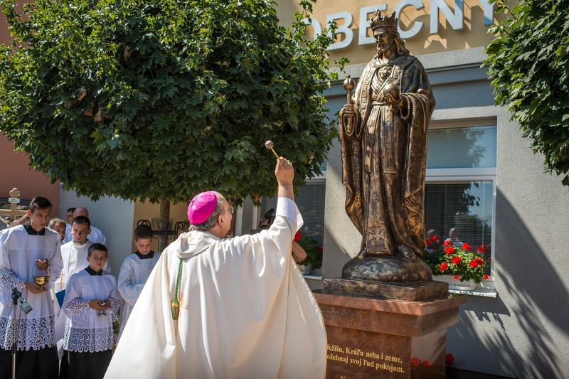 Arcibiskup sa zúčastnil na oslavách 800. výročia obce Pečeňady